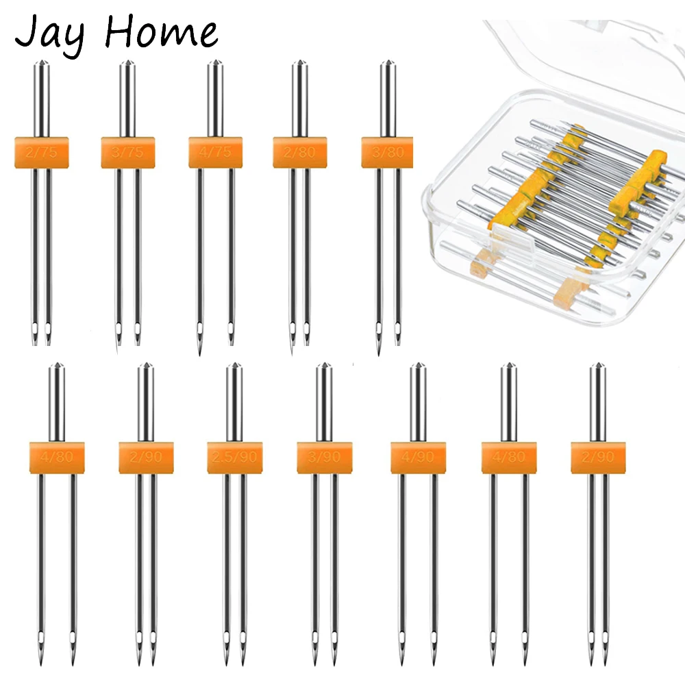 Craft Embellishment Storage - 10PCS Sewing Machine Twin Needles Double