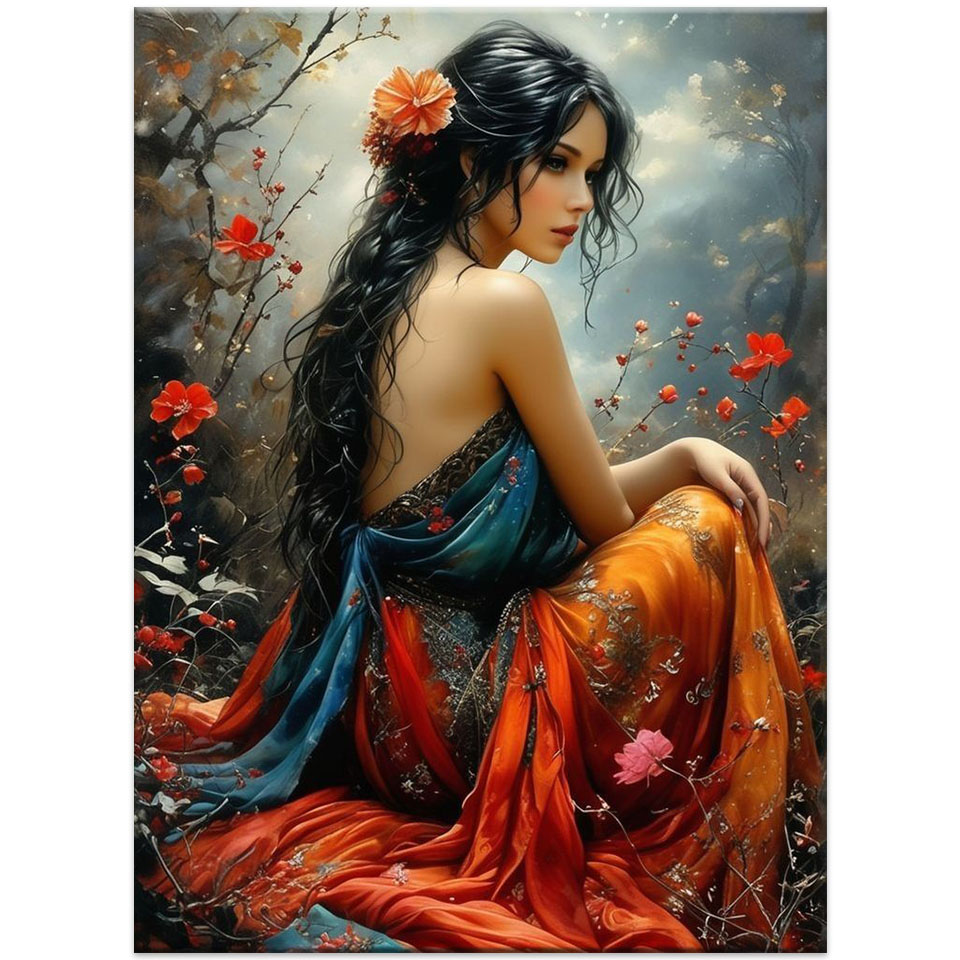 Craft Embellishment Storage - New 5D Diamond art Painting beautiful