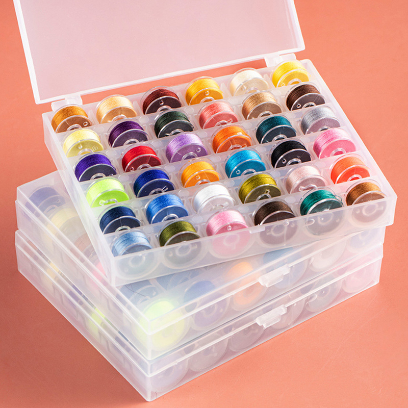 New【Sewing Bobbins Box Set Sew - Craft Embellishment Storage review and price