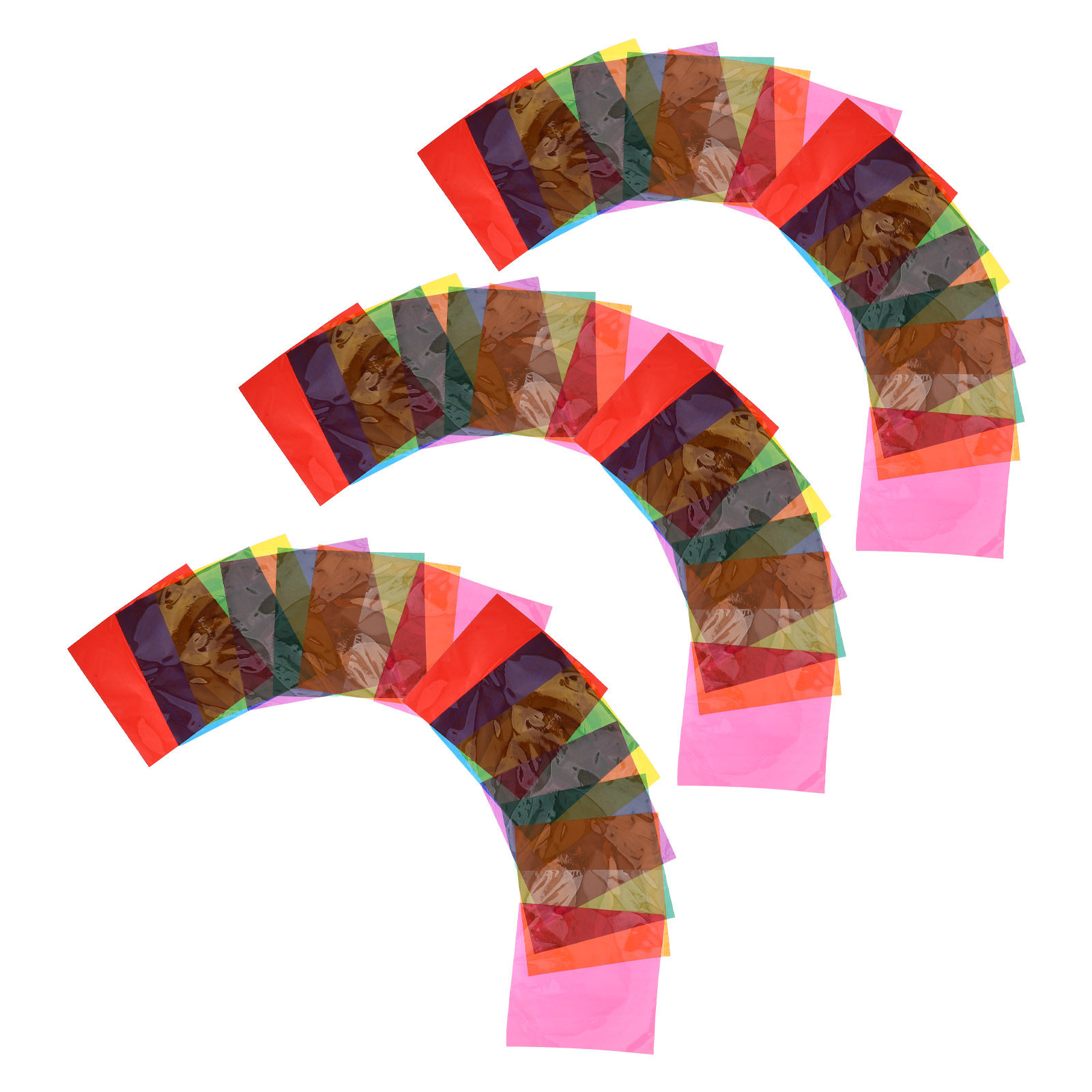 90Pcs Colored Cellophane Paper - Embellish Craft review and price