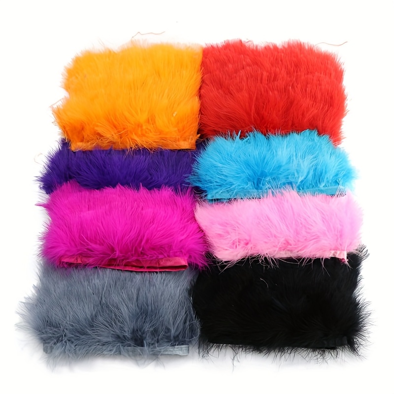 Fluffy Turkey Feathers Trim Fr - Fringe Ribbon Sewing review and price