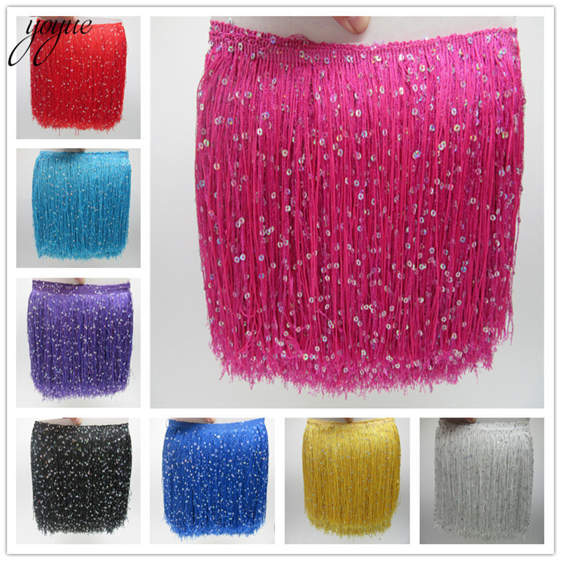 YOYUE 1Yard 20CM Long Polyeste - Fringe Ribbon Sewing review and price