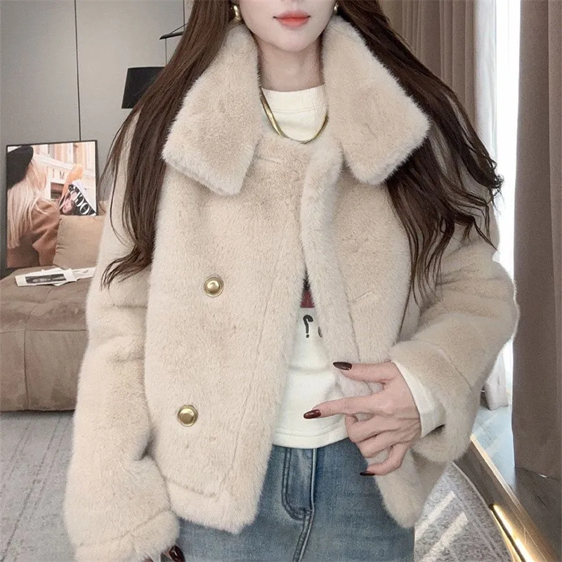 Mink Velvet Coat Female 2026 A - Velvet Ribbon Roll review and price