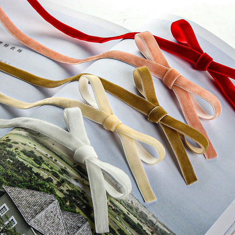 45meters/roll Velvet Ribbon We - Velvet Ribbon Roll review and price
