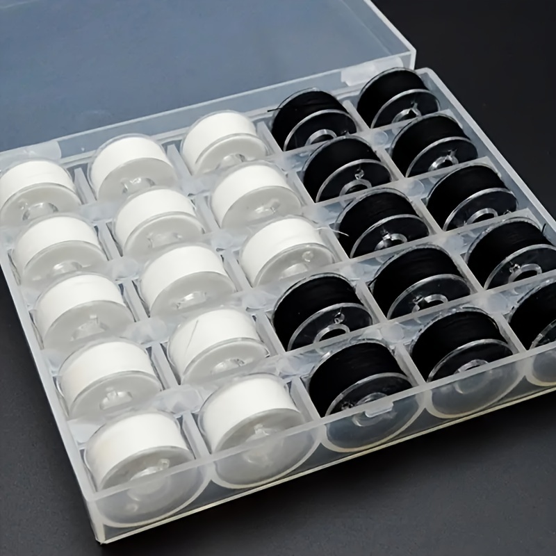 25/PCS/BOX Wound Sewing Thread - Craft Embellishment Storage review and price
