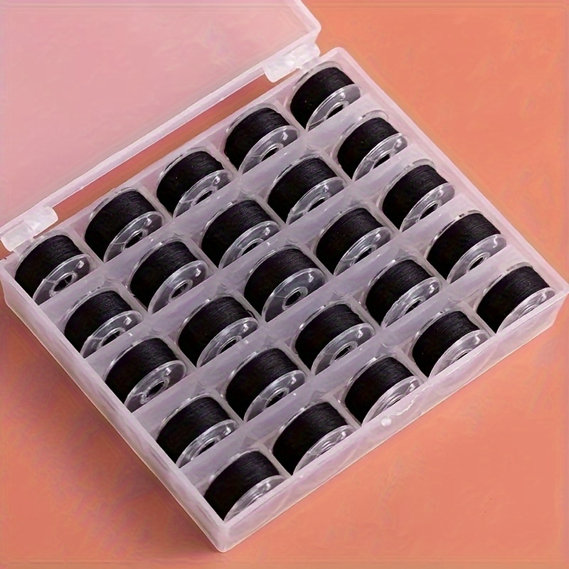 25/PCS/BOX Wound Sewing Thread - Craft Embellishment Storage review and price