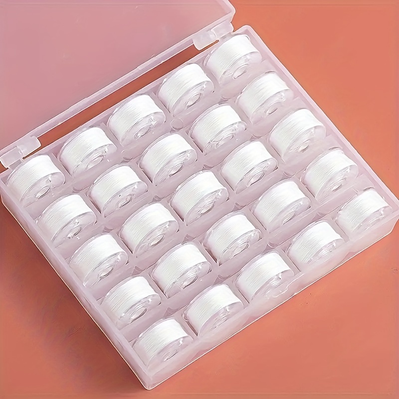 25/PCS/BOX Wound Sewing Thread - Craft Embellishment Storage review and price