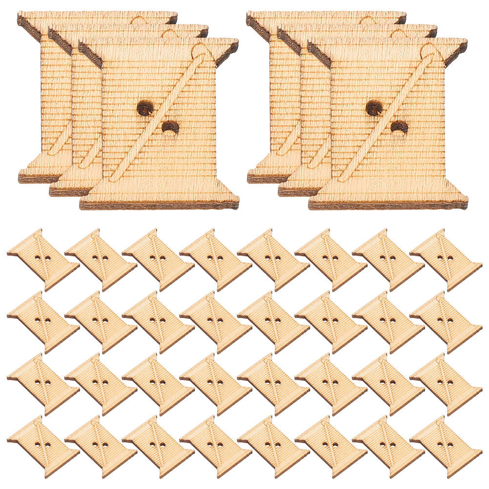100Pcs Wooden Embroidery Floss - Embroidery Craft review and price