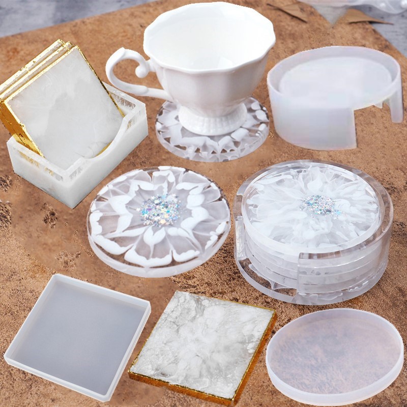 SNASAN Coaster Cup Mat Silicon - Craft Embellishment Storage review and price