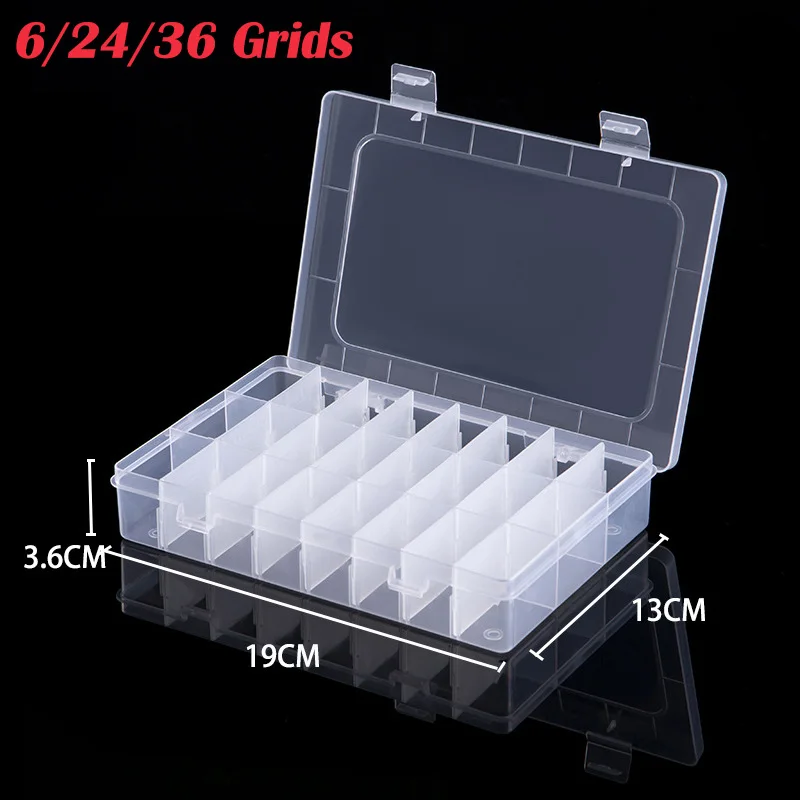 6/24/36 Grids Plastic Storage  - Craft Embellishment Storage review and price