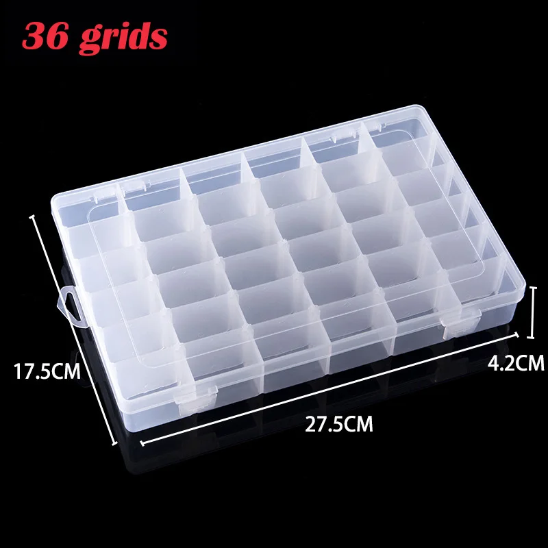 6/24/36 Grids Plastic Storage  - Craft Embellishment Storage review and price