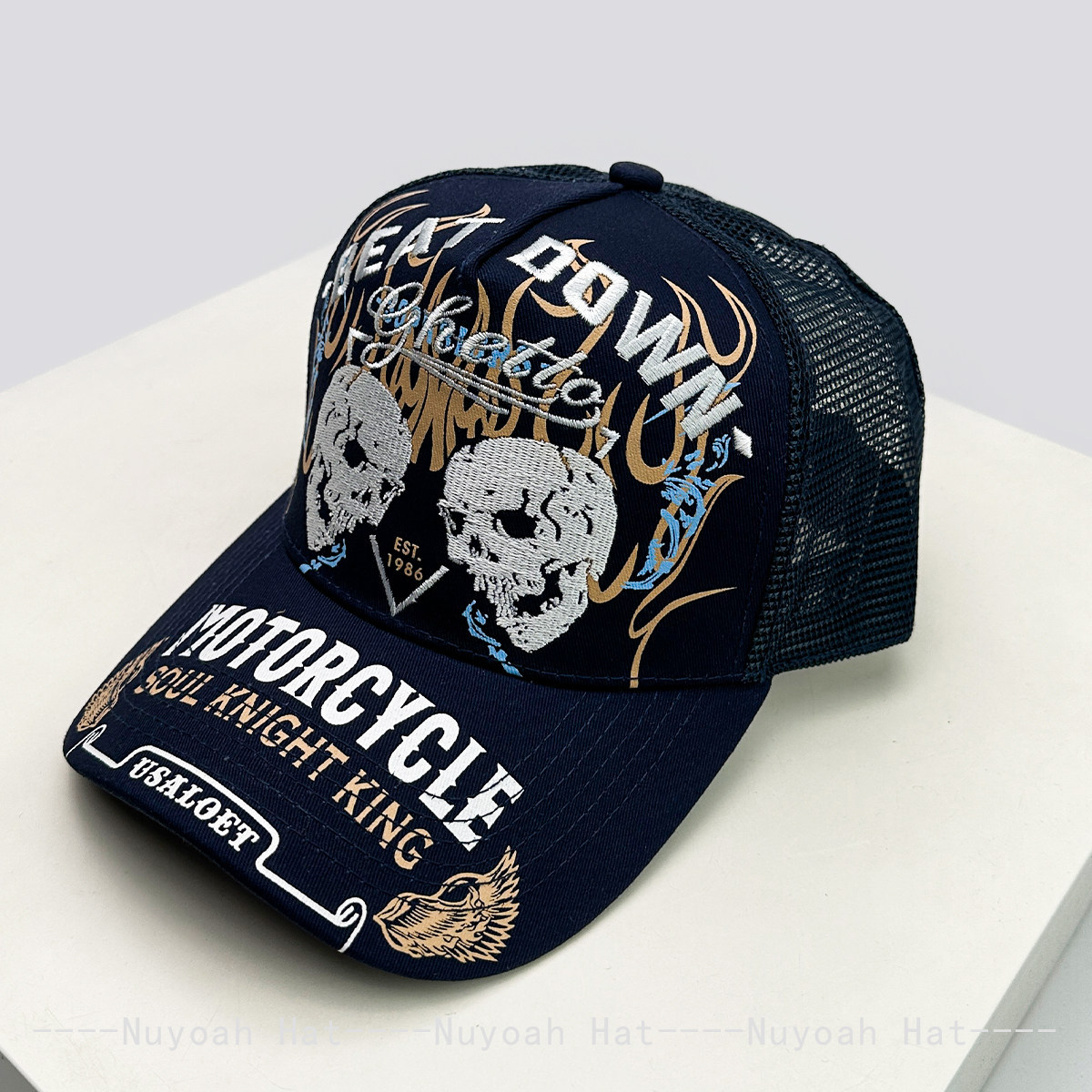 Skull Flame Embroidery Hard To - Embroidery Craft review and price