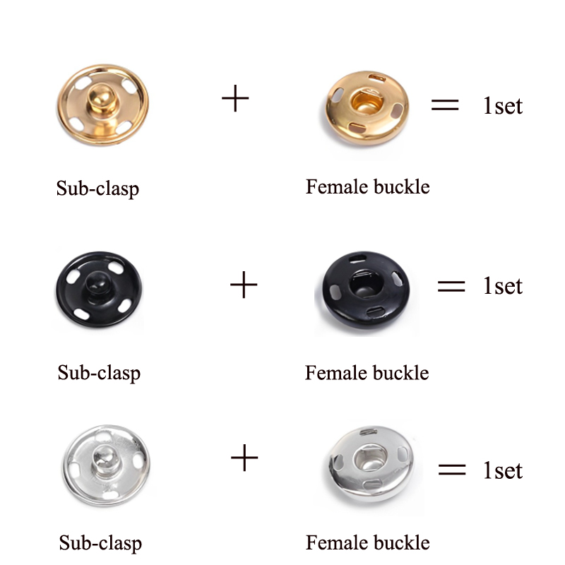 10/50 Set 8-10mm Metal Sew-on  - Iron On Stud Set review and price