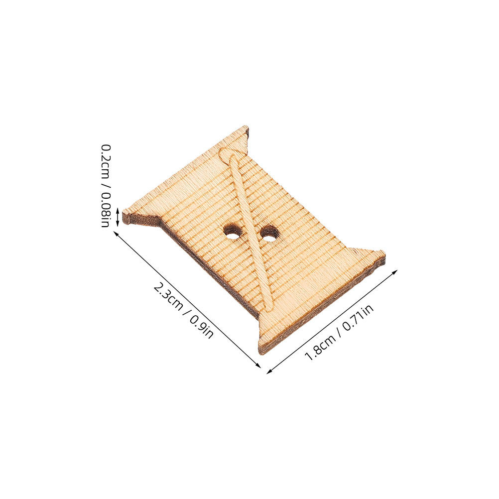 100Pcs Wooden Sewing Machine T - Embroidery Craft review and price