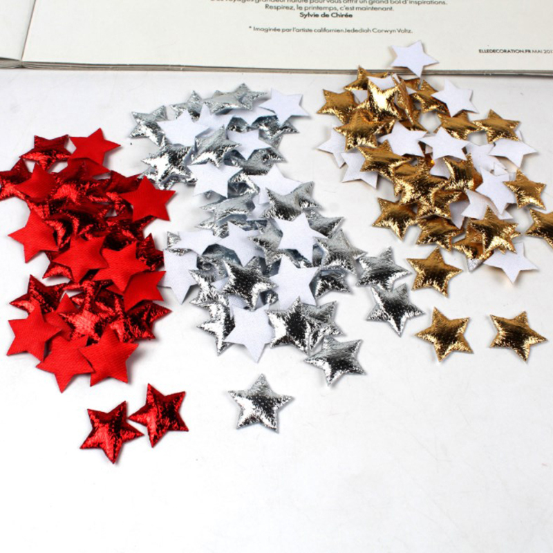 100Pcs Gold/Silver Stars For C - Christmas Craft Embellishment review and price
